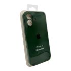 Чохол для смартфона Silicone Full Case AA Camera Protect for Apple iPhone 17 40,Atrovirens