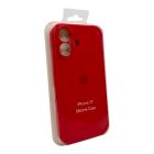 Чохол для смартфона Silicone Full Case AA Camera Protect for Apple iPhone 17 43,Berry Red