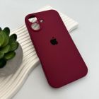 Чохол для смартфона Silicone Full Case AA Camera Protect for Apple iPhone 17 47,Plum