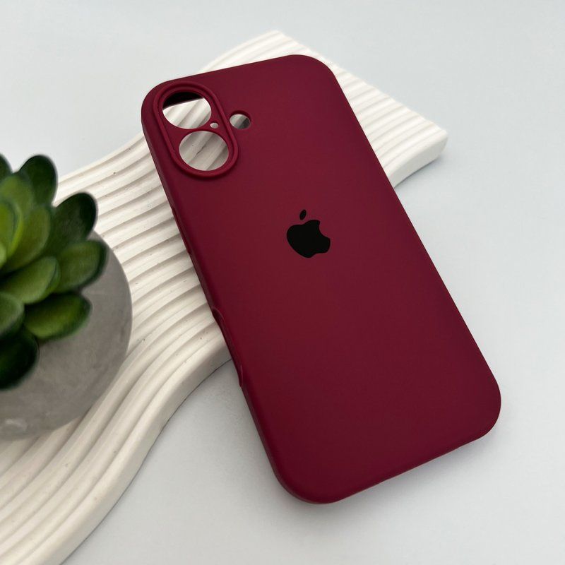 Чохол для смартфона Silicone Full Case AA Camera Protect for Apple iPhone 17 47,Plum