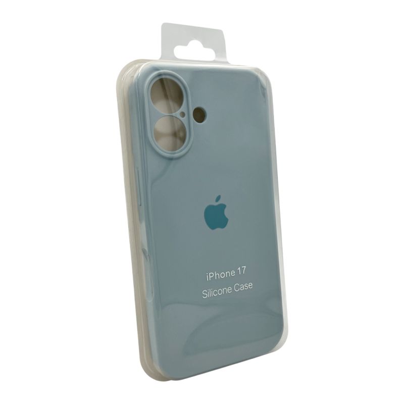 Чохол для смартфона Silicone Full Case AA Camera Protect for Apple iPhone 17 53,Sierra Blue