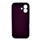 Чохол для смартфона Silicone Full Case AA Camera Protect for Apple iPhone 17 59,Berry Purple