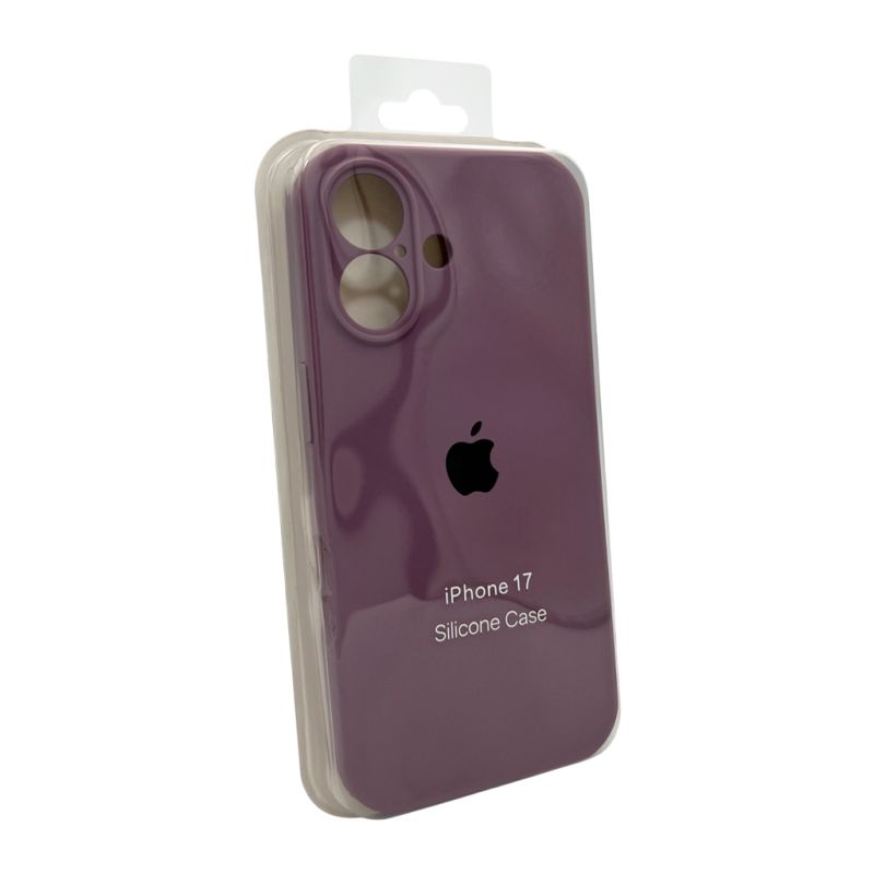 Чохол для смартфона Silicone Full Case AA Camera Protect for Apple iPhone 17 60,Taro Purple