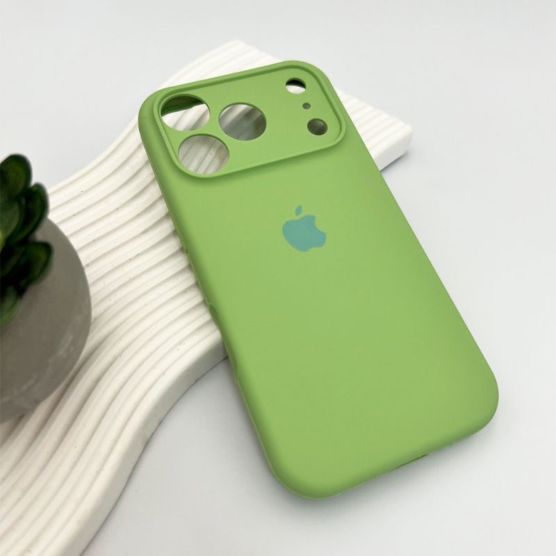 Чохол для смартфона Silicone Full Case AA Camera Protect for Apple iPhone 17 Pro 1,Mint