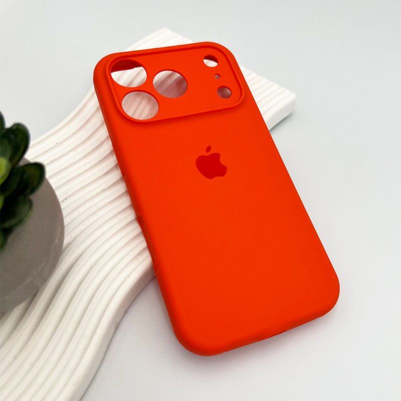 Чохол для смартфона Silicone Full Case AA Camera Protect for Apple iPhone 17 Pro 2,Apricot