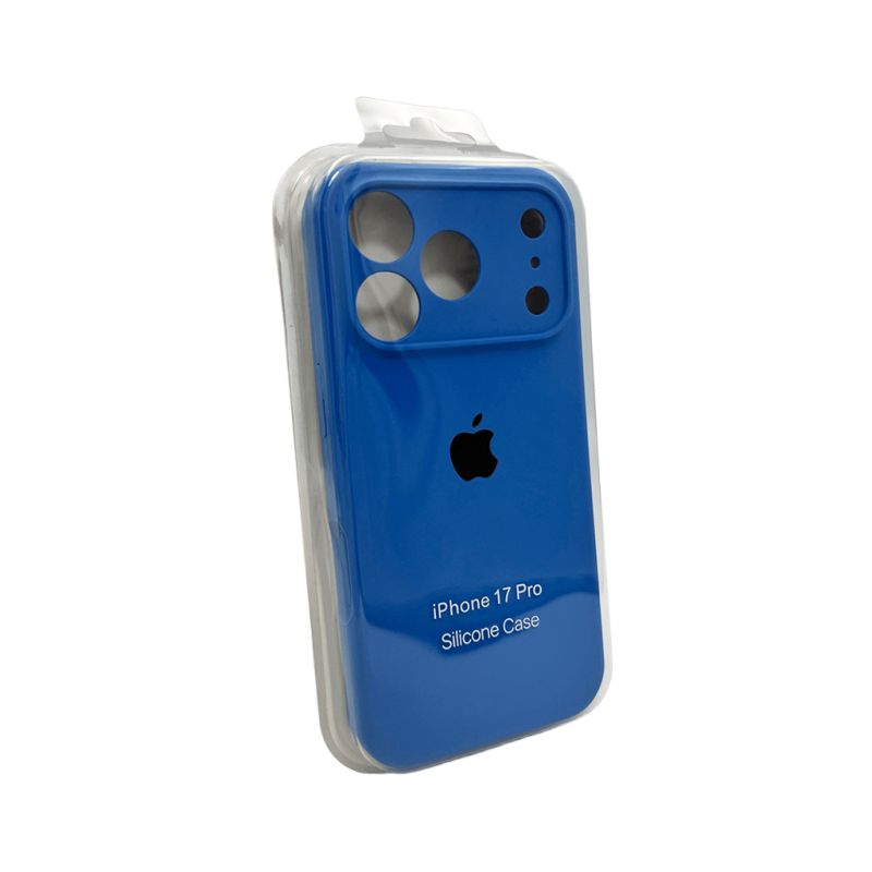 Чохол для смартфона Silicone Full Case AA Camera Protect for Apple iPhone 17 Pro 3,Royal Blue