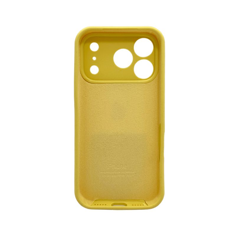 Чохол для смартфона Silicone Full Case AA Camera Protect for Apple iPhone 17 Pro 4,Yellow