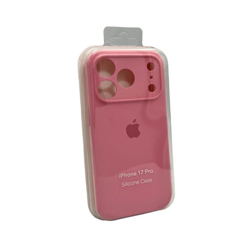Чохол для смартфона Silicone Full Case AA Camera Protect for Apple iPhone 17 Pro 6,Light Pink
