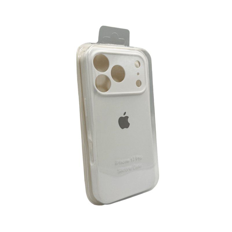 Чохол для смартфона Silicone Full Case AA Camera Protect for Apple iPhone 17 Pro 8,White