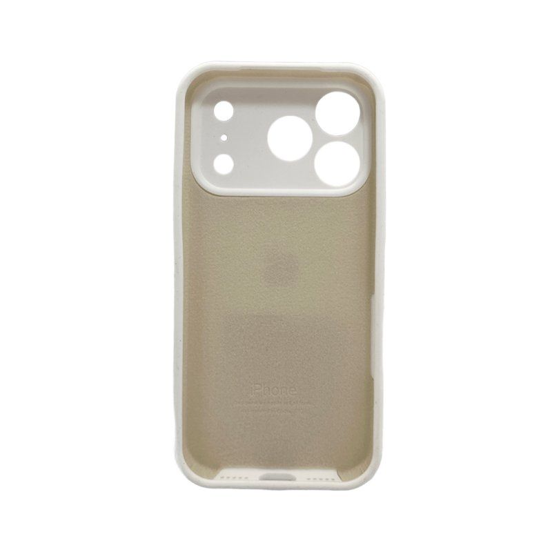 Чохол для смартфона Silicone Full Case AA Camera Protect for Apple iPhone 17 Pro 8,White