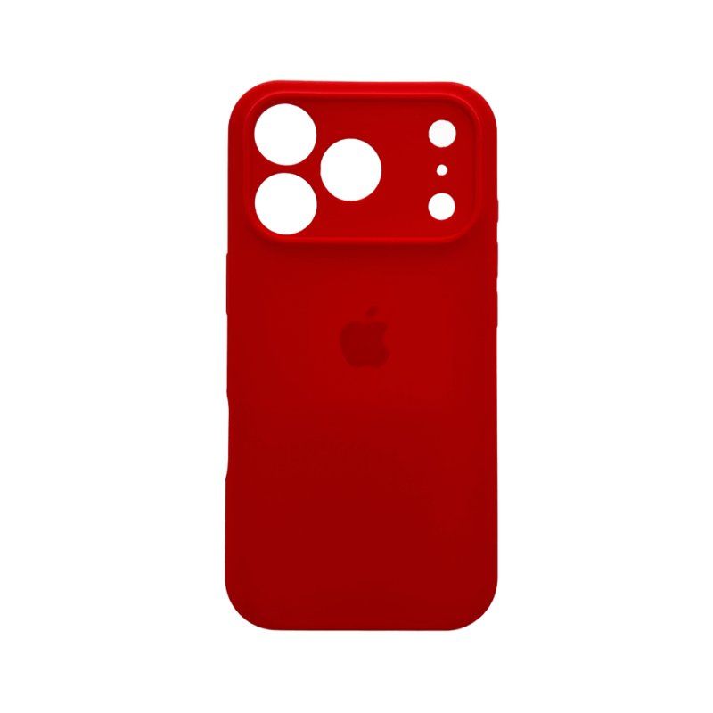Чохол для смартфона Silicone Full Case AA Camera Protect for Apple iPhone 17 Pro 11,Red