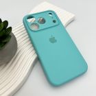 Чохол для смартфона Silicone Full Case AA Camera Protect for Apple iPhone 17 Pro 17,Sea Blue