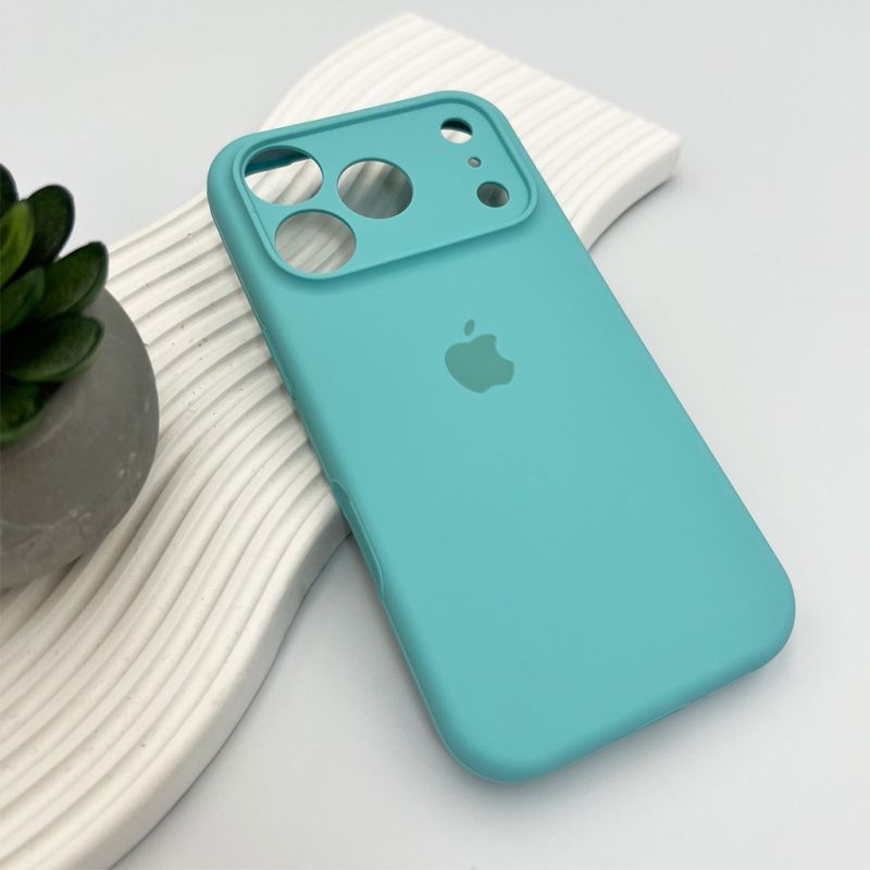Чохол для смартфона Silicone Full Case AA Camera Protect for Apple iPhone 17 Pro 17,Sea Blue
