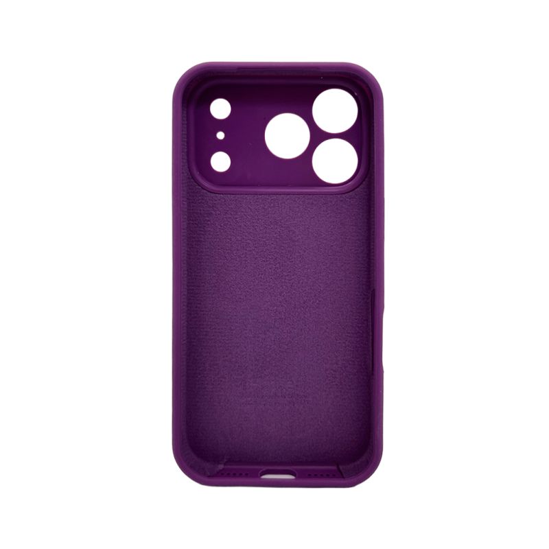 Чохол для смартфона Silicone Full Case AA Camera Protect for Apple iPhone 17 Pro 19,Purple