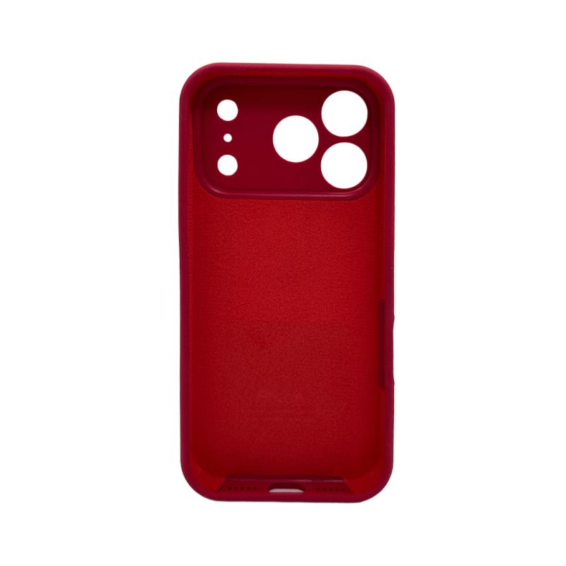 Чохол для смартфона Silicone Full Case AA Camera Protect for Apple iPhone 17 Pro 21,Rose Red
