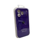 Чохол для смартфона Silicone Full Case AA Camera Protect for Apple iPhone 17 Pro 22,Dark Purple