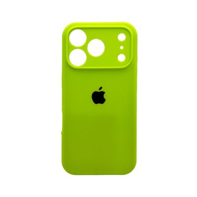 Чохол для смартфона Silicone Full Case AA Camera Protect for Apple iPhone 17 Pro 24,Shiny Green
