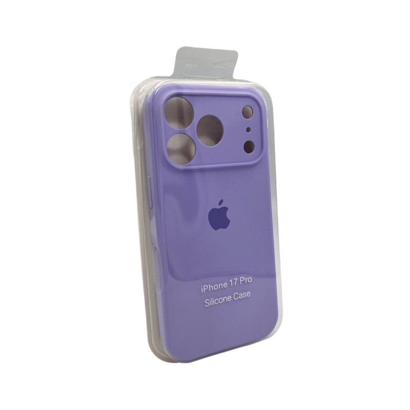 Чохол для смартфона Silicone Full Case AA Camera Protect for Apple iPhone 17 Pro 26,Elegant Purple