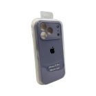 Чохол для смартфона Silicone Full Case AA Camera Protect for Apple iPhone 17 Pro 28,Lavender Grey