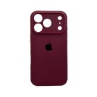 Чохол для смартфона Silicone Full Case AA Camera Protect for Apple iPhone 17 Pro 35,Maroon