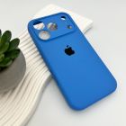 Чохол для смартфона Silicone Full Case AA Camera Protect for Apple iPhone 17 Pro 38,Surf Blue