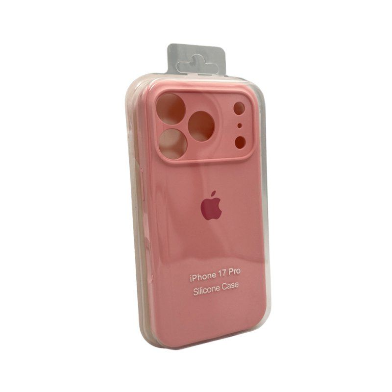 Чохол для смартфона Silicone Full Case AA Camera Protect for Apple iPhone 17 Pro 41,Pink