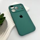 Чохол для смартфона Silicone Full Case AA Camera Protect for Apple iPhone 17 Pro 46,Pine Green