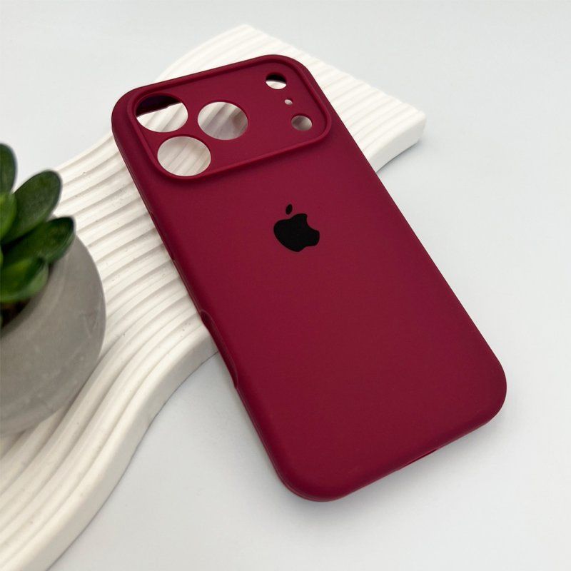 Чохол для смартфона Silicone Full Case AA Camera Protect for Apple iPhone 17 Pro 47,Plum