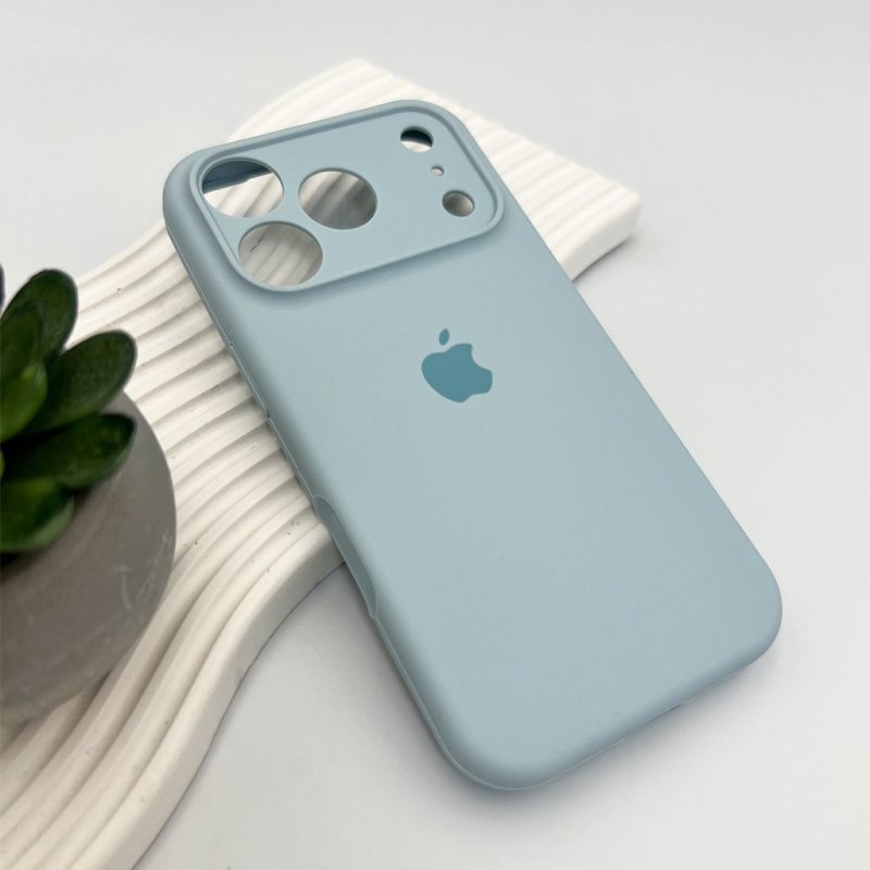 Чохол для смартфона Silicone Full Case AA Camera Protect for Apple iPhone 17 Pro 53,Sierra Blue