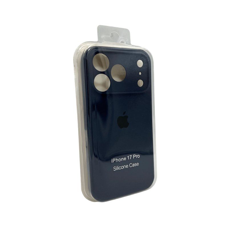 Чохол для смартфона Silicone Full Case AA Camera Protect for Apple iPhone 17 Pro 55,Mid Black