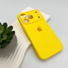 Чохол для смартфона Silicone Full Case AA Camera Protect for Apple iPhone 17 Pro 56,Sunny Yellow