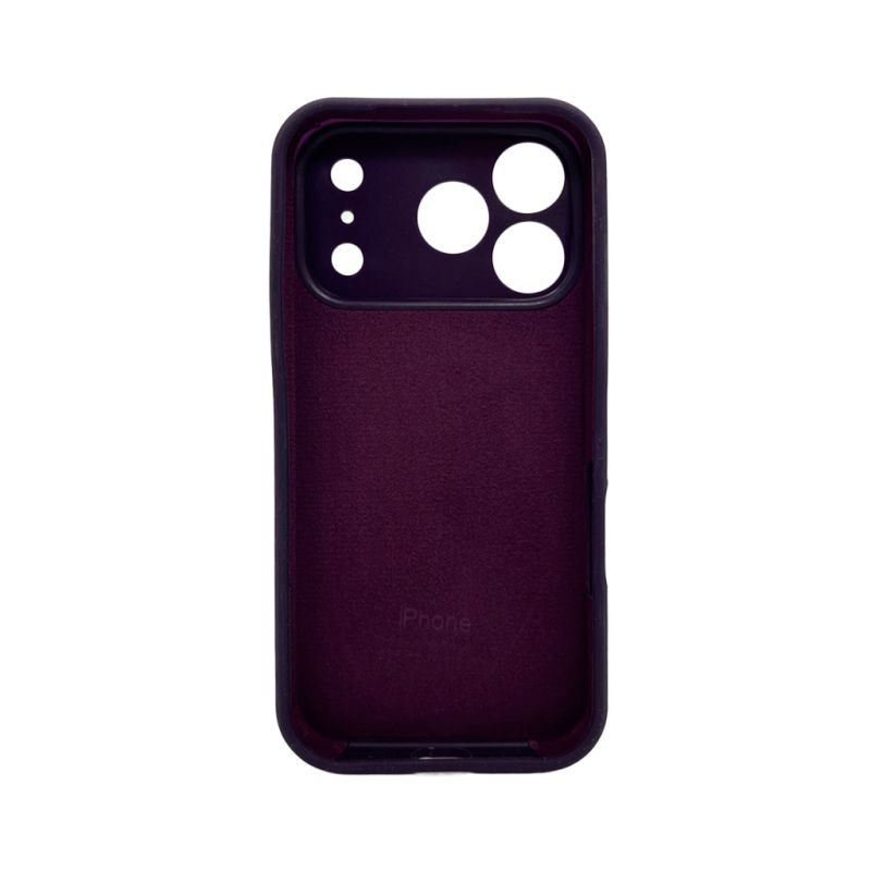 Чохол для смартфона Silicone Full Case AA Camera Protect for Apple iPhone 17 Pro 59,Berry Purple