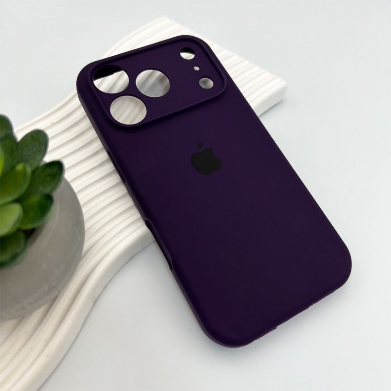 Чохол для смартфона Silicone Full Case AA Camera Protect for Apple iPhone 17 Pro 59,Berry Purple