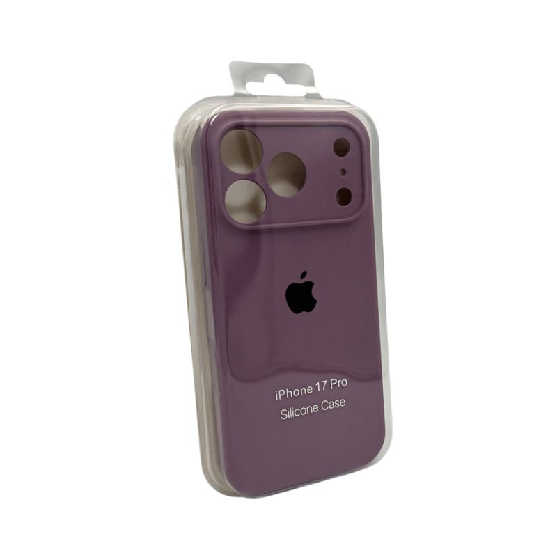 Чохол для смартфона Silicone Full Case AA Camera Protect for Apple iPhone 17 Pro 60,Taro Purple