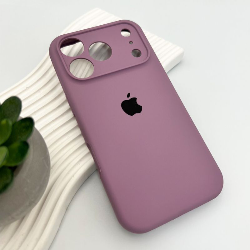 Чохол для смартфона Silicone Full Case AA Camera Protect for Apple iPhone 17 Pro 60,Taro Purple