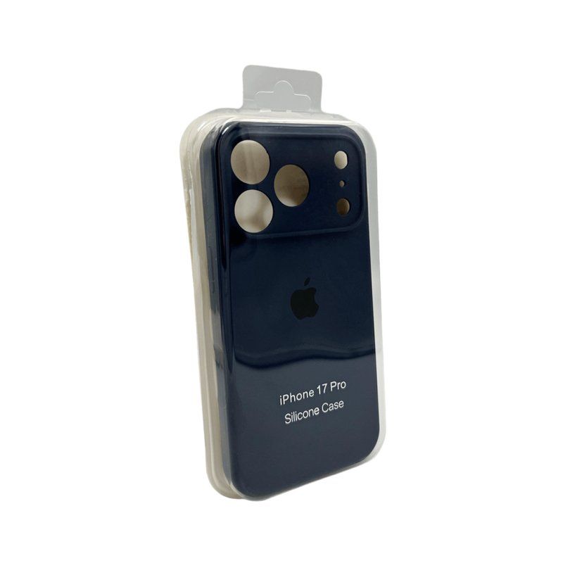 Чохол для смартфона Silicone Full Case AA Camera Protect for Apple iPhone 17 Pro Max 7,Dark Blue