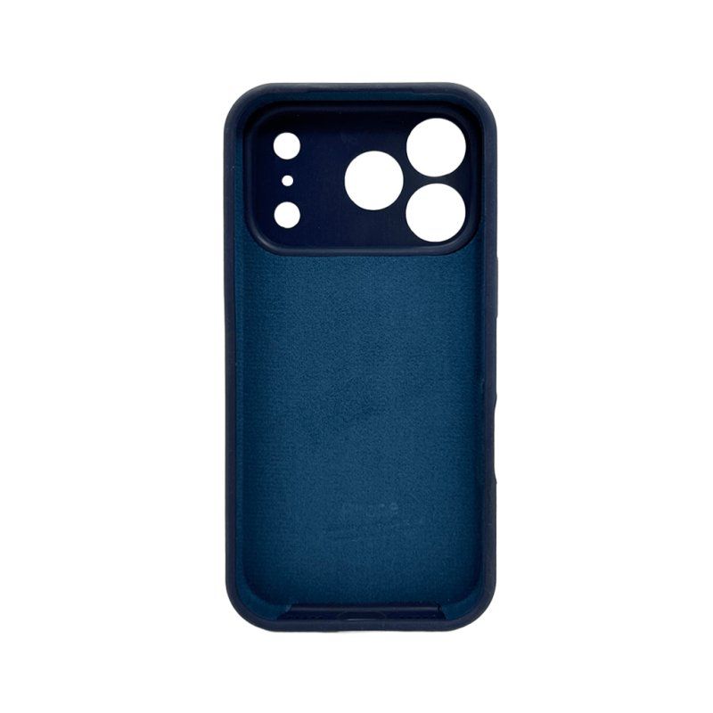 Чохол для смартфона Silicone Full Case AA Camera Protect for Apple iPhone 17 Pro Max 7,Dark Blue