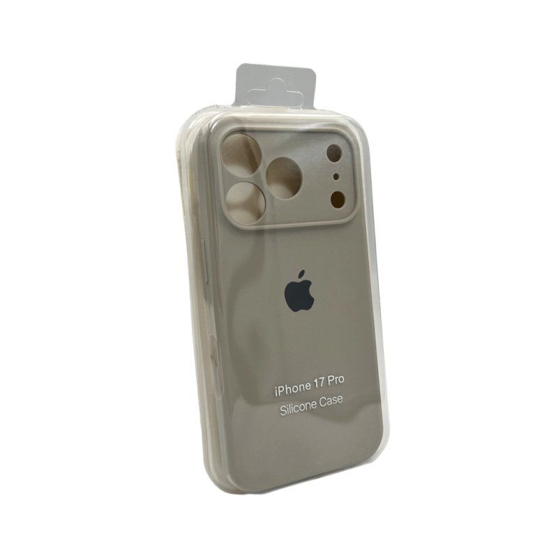 Чохол для смартфона Silicone Full Case AA Camera Protect for Apple iPhone 17 Pro Max 9,Antique White