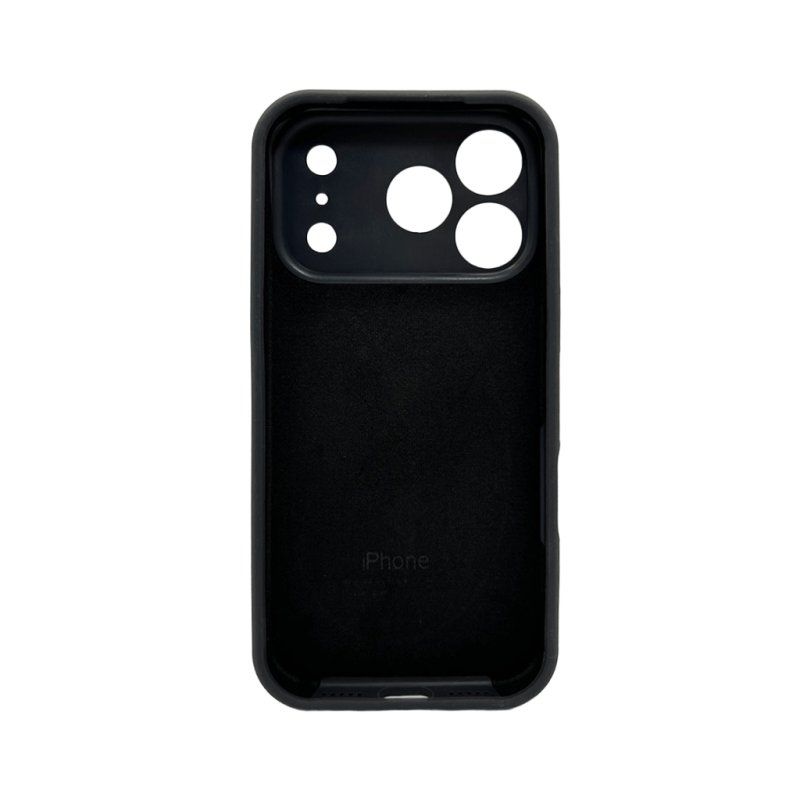 Чохол для смартфона Silicone Full Case AA Camera Protect for Apple iPhone 17 Pro Max 12,Darl Grey
