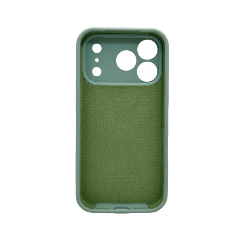 Чохол для смартфона Silicone Full Case AA Camera Protect for Apple iPhone 17 Pro Max 13,Turquoise