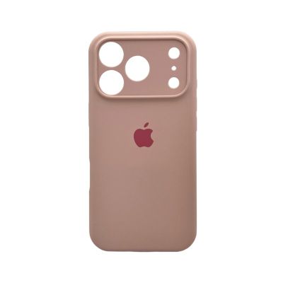 Чохол для смартфона Silicone Full Case AA Camera Protect for Apple iPhone 17 Pro Max 15,Pink Sand