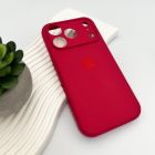 Чохол для смартфона Silicone Full Case AA Camera Protect for Apple iPhone 17 Pro Max 21,Rose Red