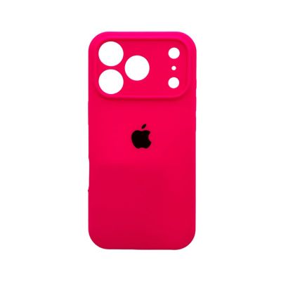 Чохол для смартфона Silicone Full Case AA Camera Protect for Apple iPhone 17 Pro Max 23,Shyny Pink
