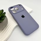 Чохол для смартфона Silicone Full Case AA Camera Protect for Apple iPhone 17 Pro Max 28,Lavender Grey