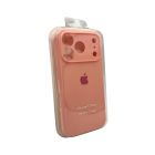 Чохол для смартфона Silicone Full Case AA Camera Protect for Apple iPhone 17 Pro Max 37,Grapefruit