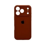 Чохол для смартфона Silicone Full Case AA Camera Protect for Apple iPhone 17 Pro Max 42,Saddle Brown