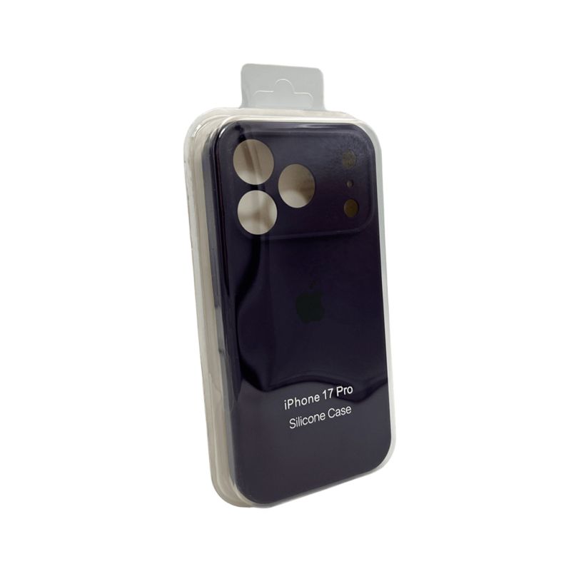 Чохол для смартфона Silicone Full Case AA Camera Protect for Apple iPhone 17 Pro Max 59,Berry Purple