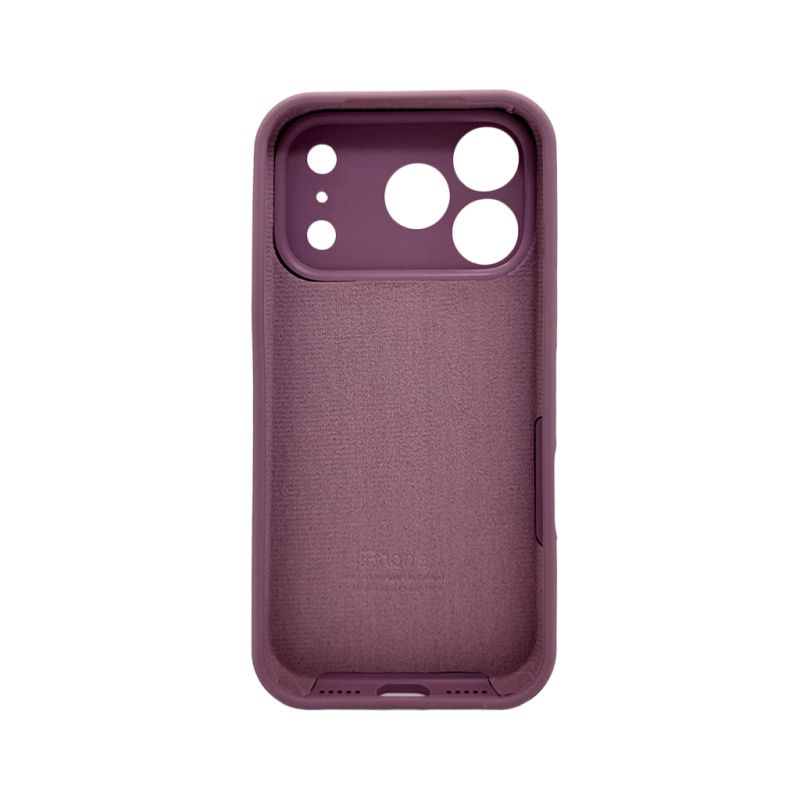 Чохол для смартфона Silicone Full Case AA Camera Protect for Apple iPhone 17 Pro Max 60,Taro Purple