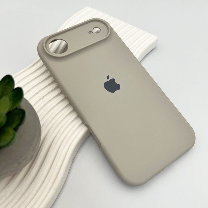 Чохол для смартфона Silicone Full Case AA Camera Protect for Apple iPhone 17 Air 9,Antique White