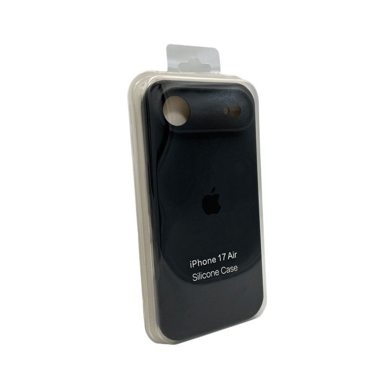 Чохол для смартфона Silicone Full Case AA Camera Protect for Apple iPhone 17 Air 12,Darl Grey